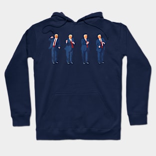 Trump Dancing Funny Donal Trump Hoodie